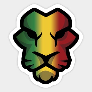 Rasta Lion Sticker